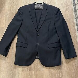 Caravelli men’s grey suit 40s 34w